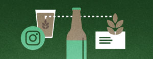 brewery branding illustration