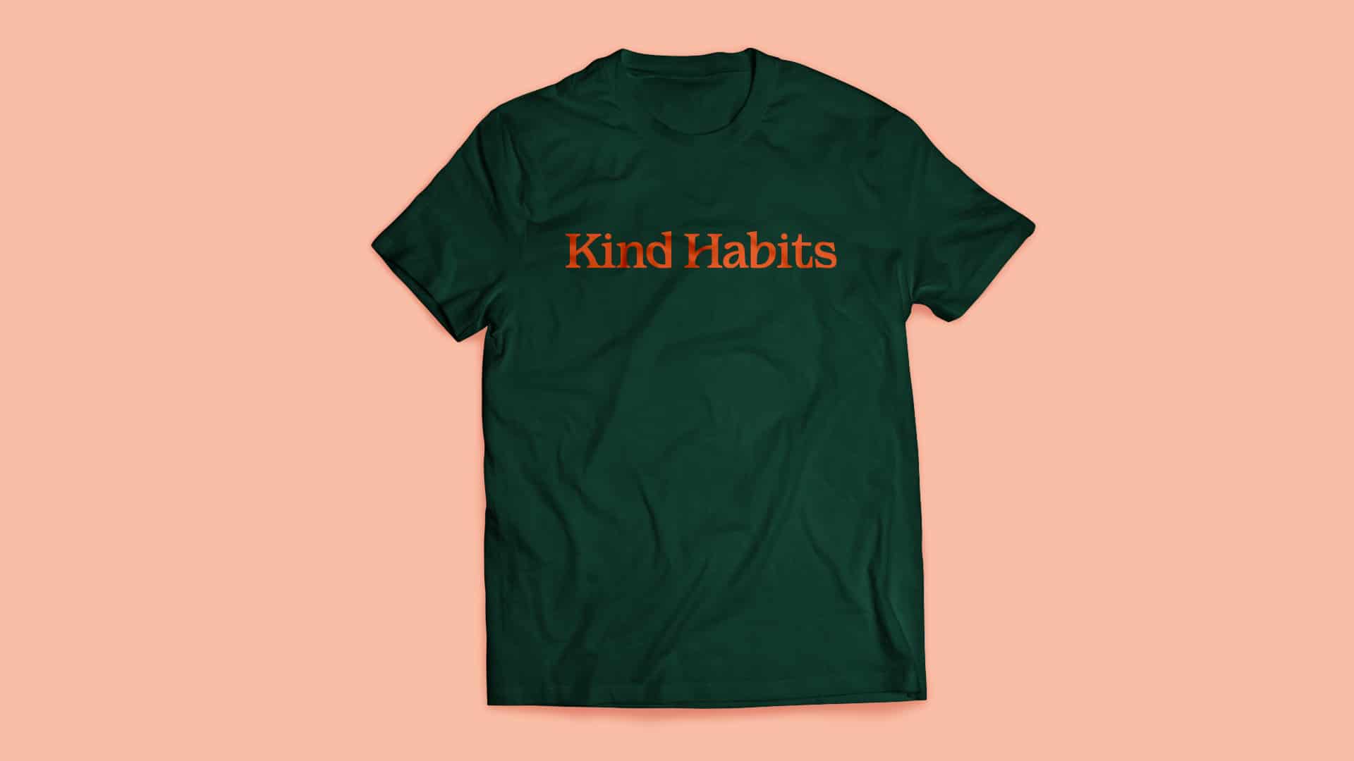 Image of Kind Habits branded t-shirt.