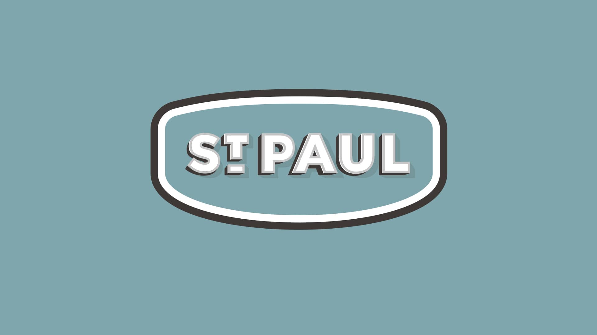 Image of St. Paul, Nebraska logo design.