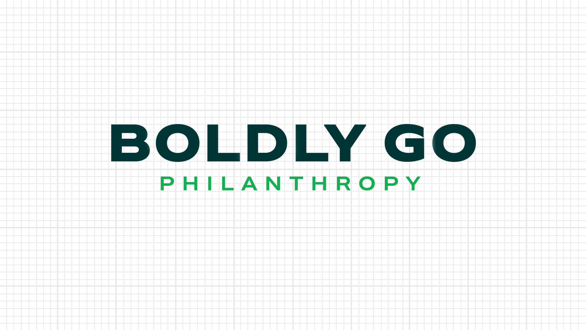 Boldly Go Branding Custom Lettering