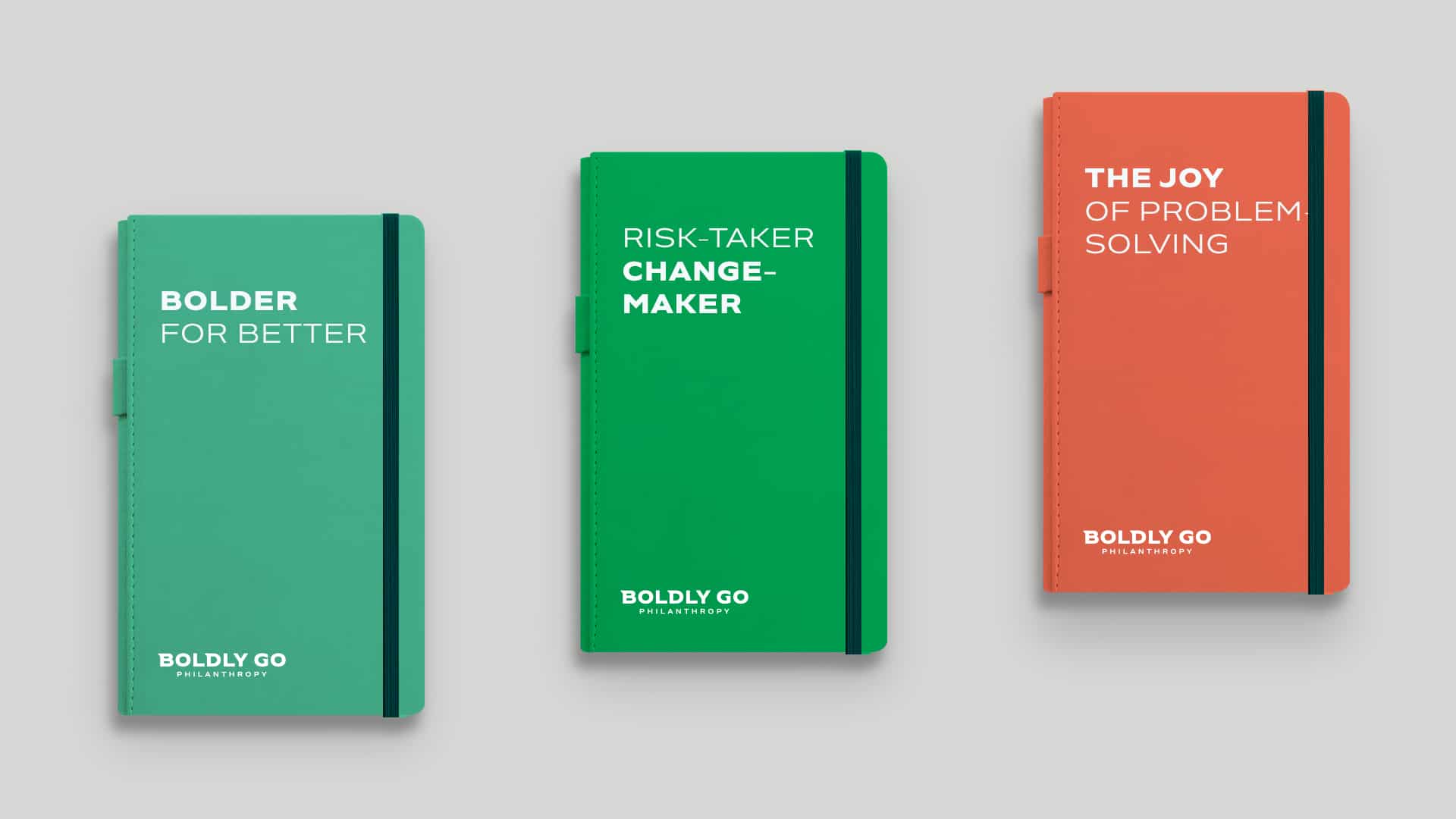 Boldly Go Branding - Notebooks