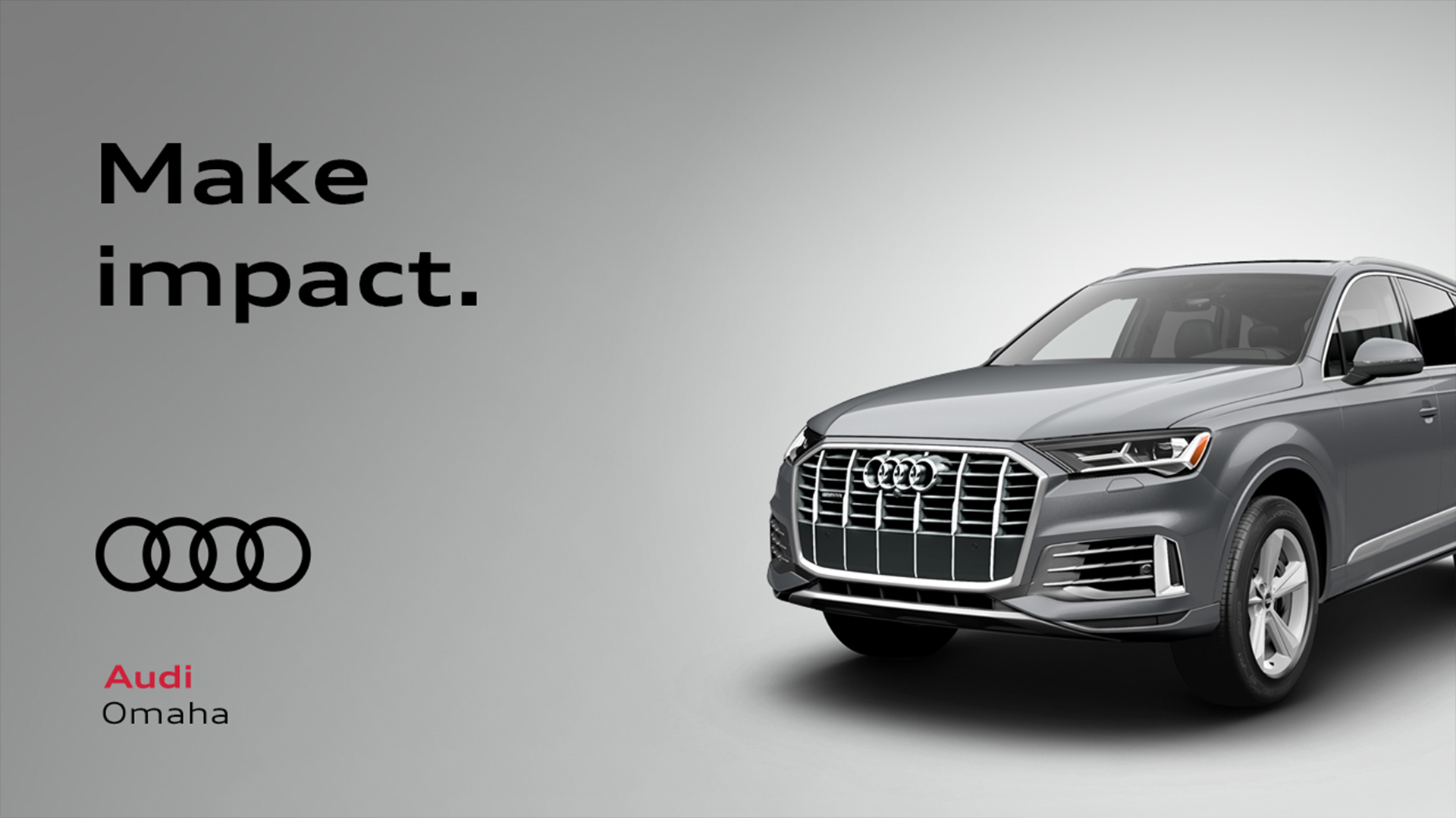 Audi Omaha Sponsorship: Advertisement #4