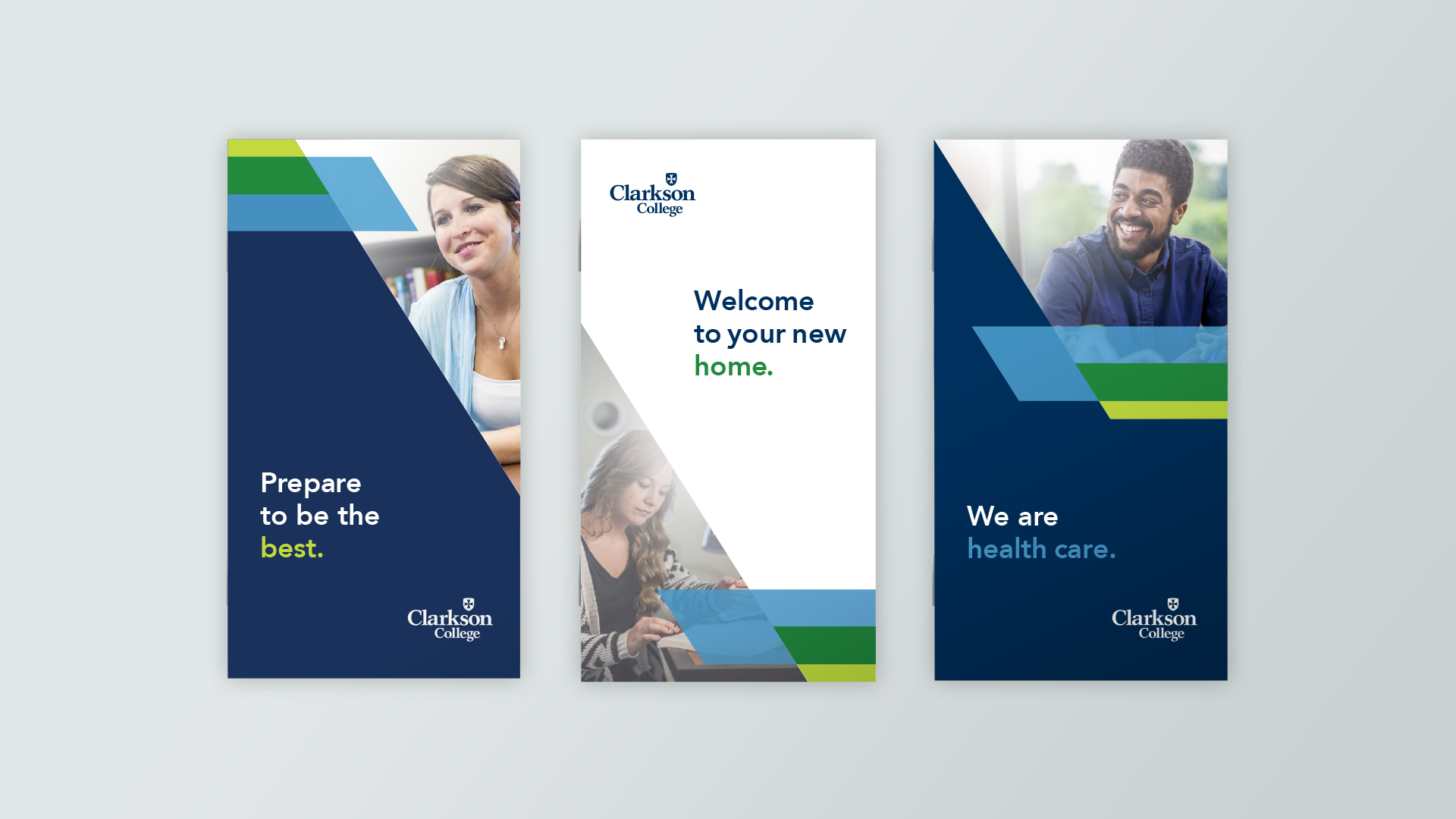 Clarkson College Design System: Brochure Designs