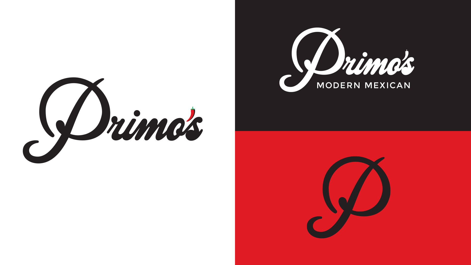 Primo's Branding Omaha: Logo Design Variations