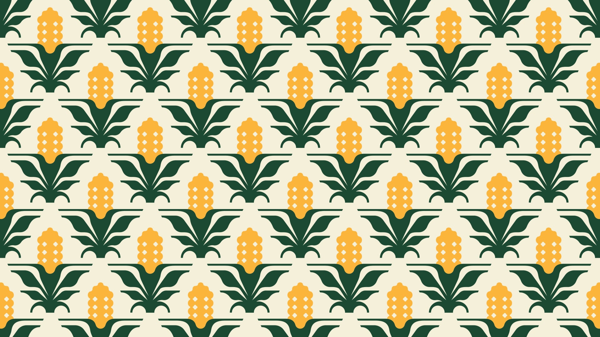 Dundee Popcorn Branding: Corn Pattern Design