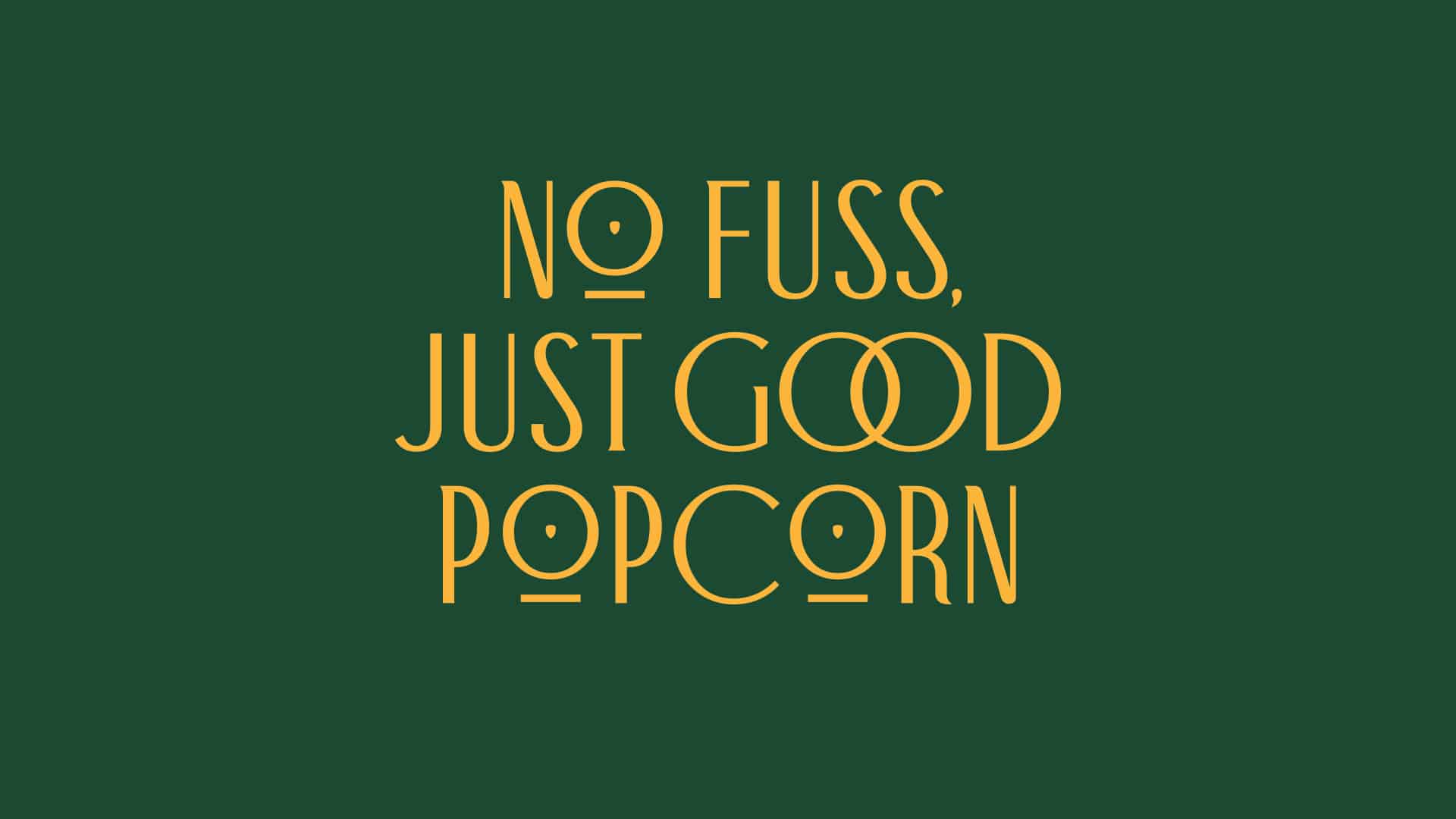 Dundee Popcorn Branding - Headline