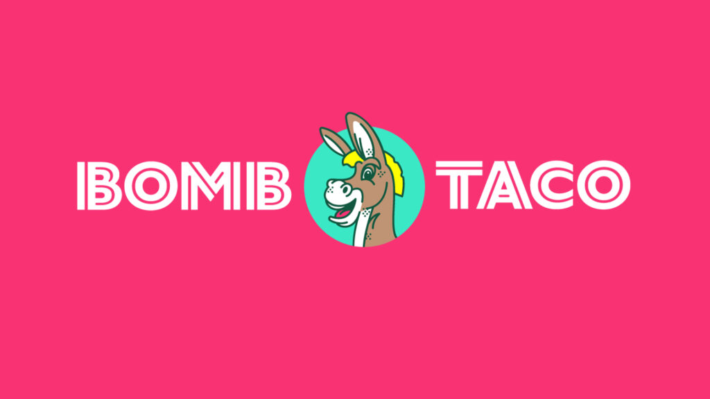 Bomb Taco Branding: Donkey Logo